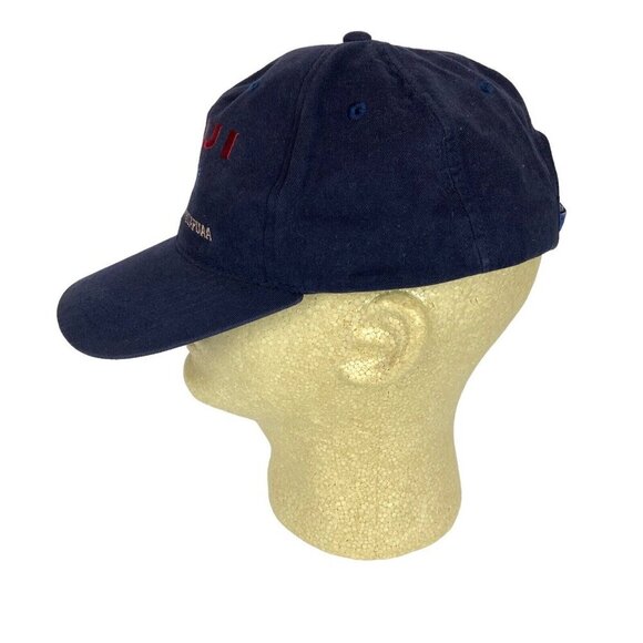 Maui Hawaii Mens Embroidered Blue Hat Adjustable Cap Fish Design - Picture 4 of 7